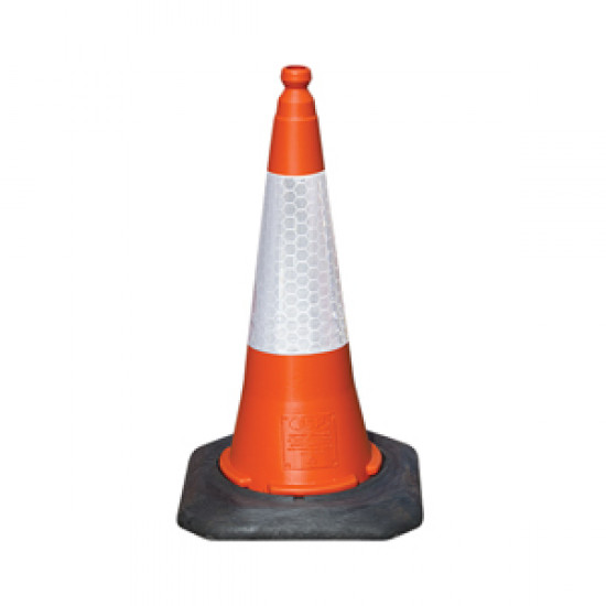 Red And White Traffic Safety Cones
